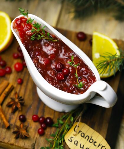 Julia Child Cranberry Sauce