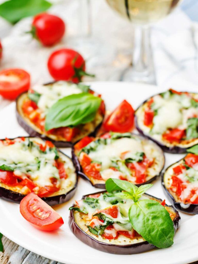 Julia Child Eggplant Pizza