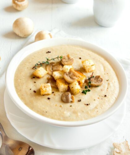 Julia Childs Mushroom Soup