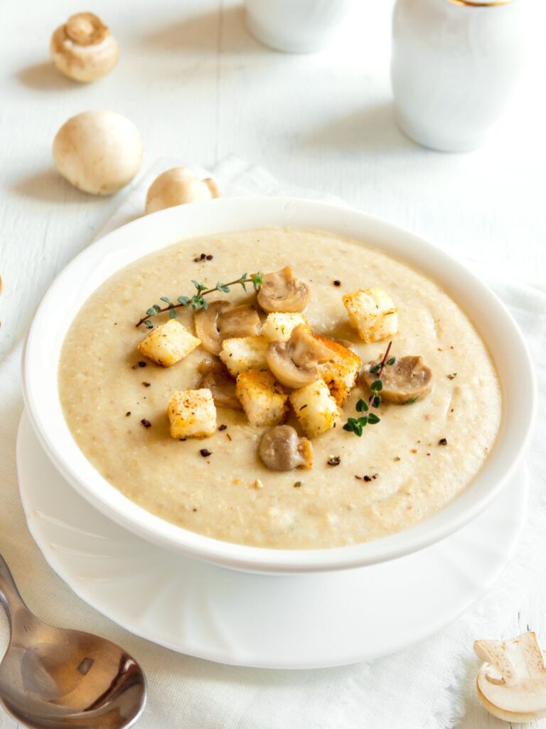 Julia Childs Mushroom Soup