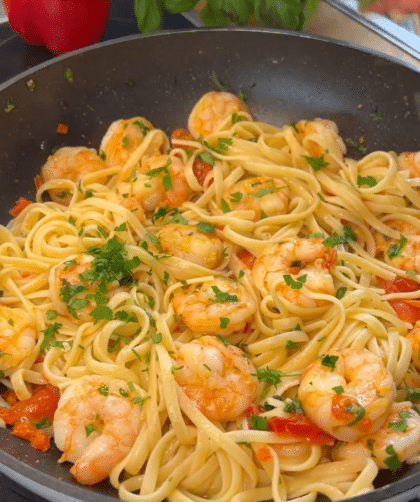 Shrimp Pasta Without Heavy Cream