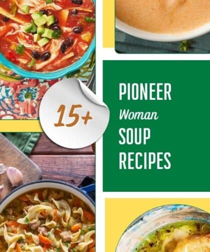 15+ Pioneer Woman Soup Recipes