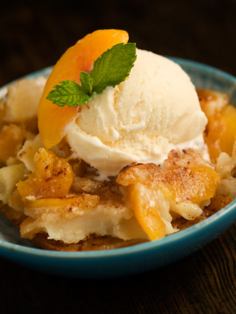 Paula Deen Peach Cobbler