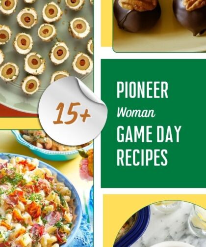 15+ Pioneer Woman Game Day Recipes