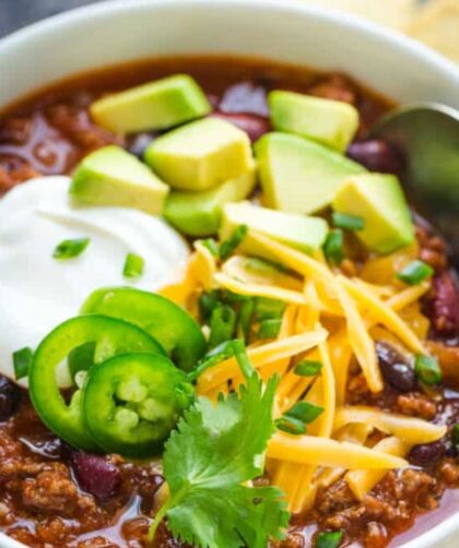 Paula Deen Crock Pot Chili Recipe