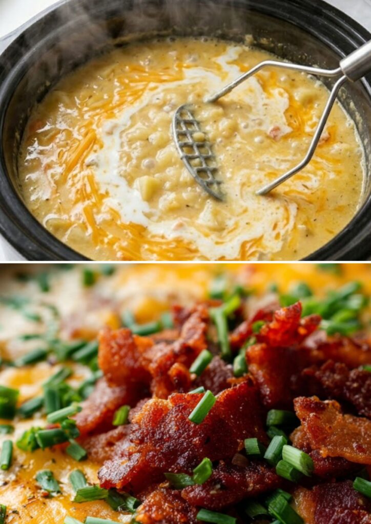 Paula Deen Crock Pot Potato Soup