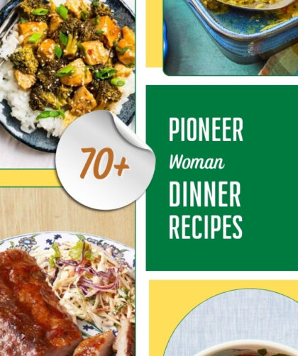 Pioneer Woman Dinner Recipes