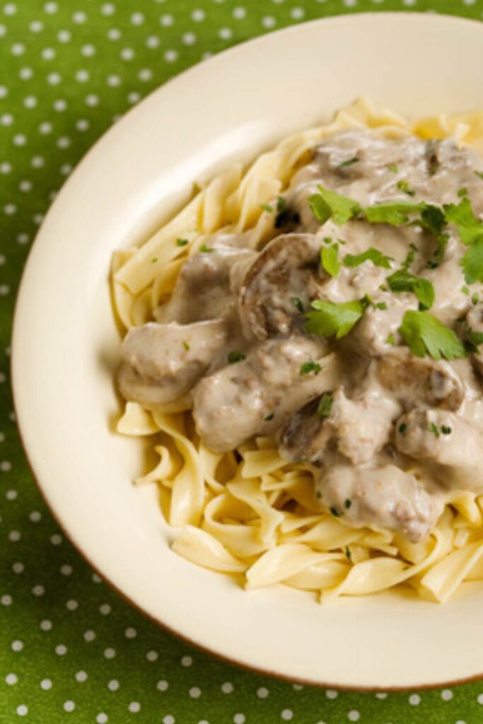 Paula Deen Beef Stroganoff