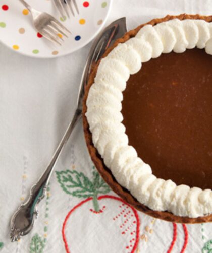 Paula Deen Apple Butter Pumpkin Pie