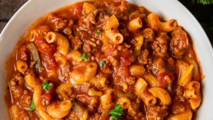 Paula Deen Goulash