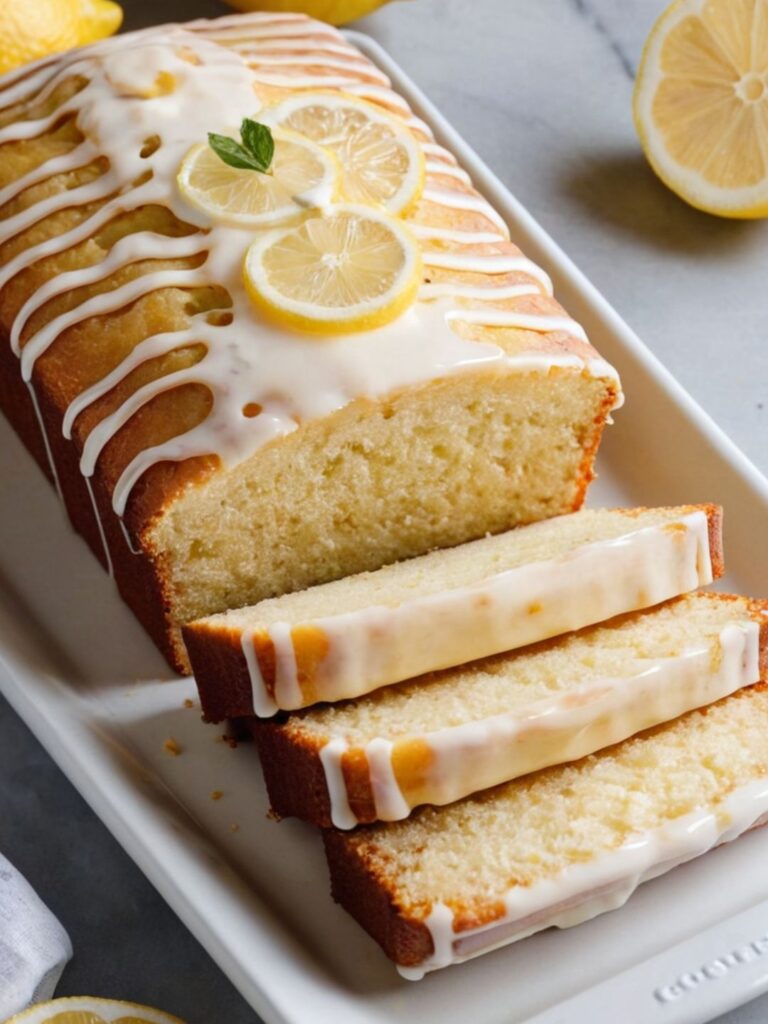 Paula Deen Lemon Pound Cake