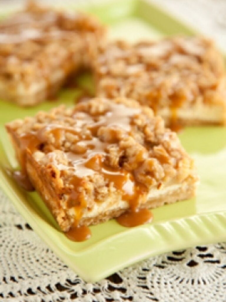 Paula Deen Apple Caramel Cheesecake