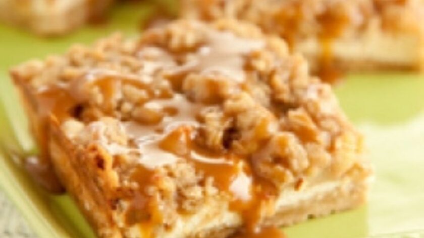 Paula Deen Apple Caramel Cheesecake