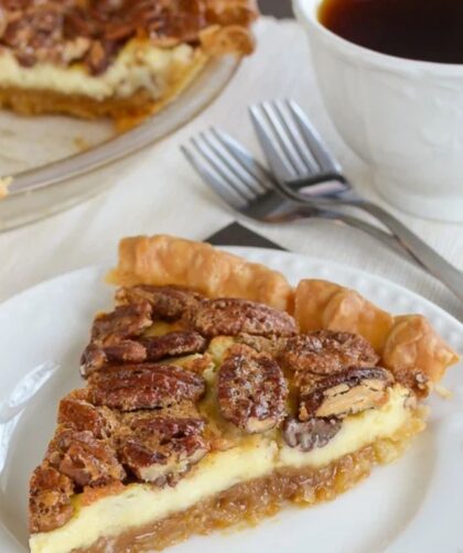 Paula Deen Pecan Cheesecake Pie