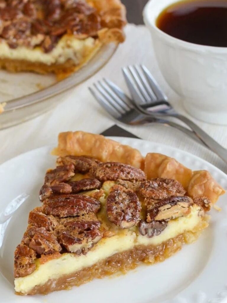 Paula Deen Pecan Cheesecake Pie