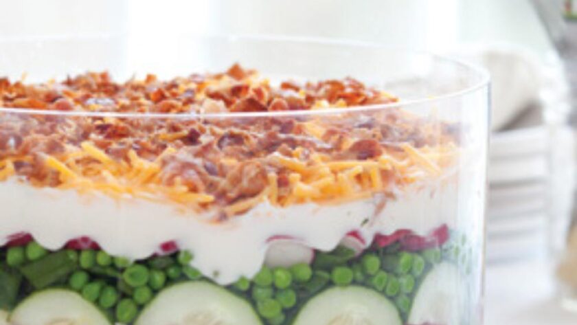 Paula Deen 7 Layer Salad