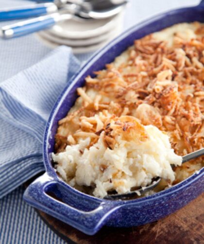 Paula Deen Mashed Potato Bake