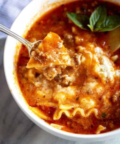 Paula Deen Lasagna Soup