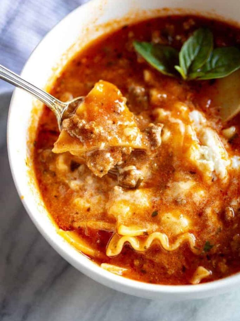 Paula Deen Lasagna Soup