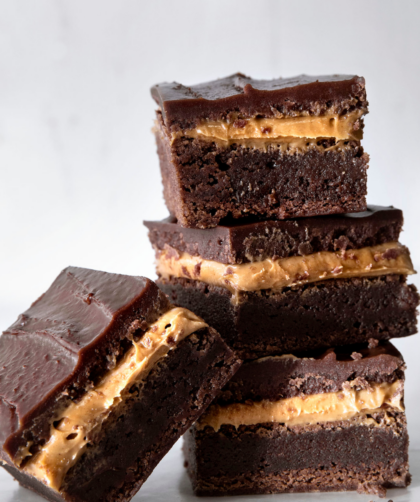 Joanna Gaines Peanut Butter Brownies​