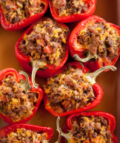 Paula Deen Stuffed Peppers