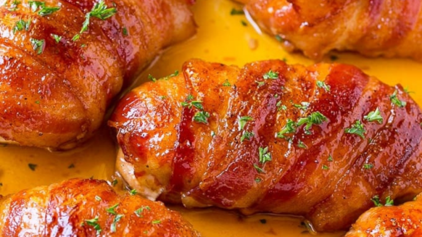 Paula Deen Bacon Wrapped Chicken