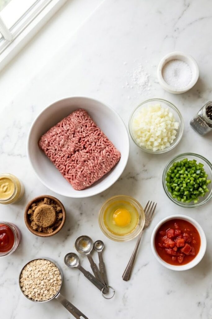 Paula Deen Old Fashioned Meatloaf