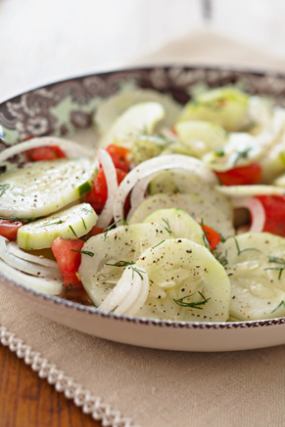 Paula Deen Cucumber Salad