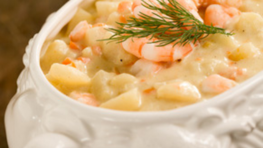 Paula Deen Potato Shrimp Soup