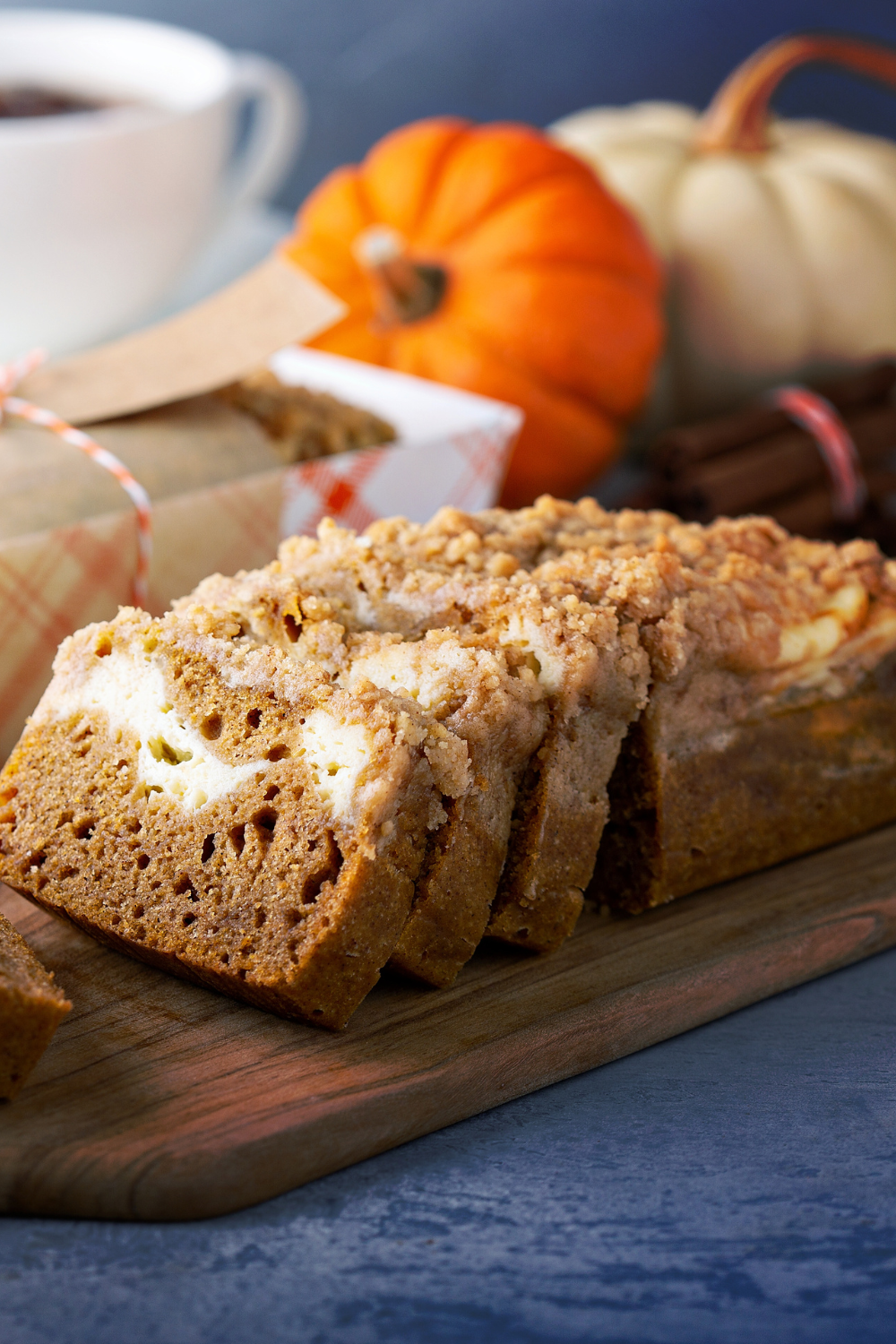 Joanna Gaines Pumpkin Cream Cheese Bread