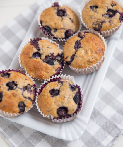 Joanna Gaines Blueberry Muffins