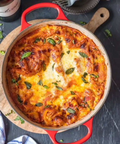 Joanna Gaines Dutch Oven Lasagna