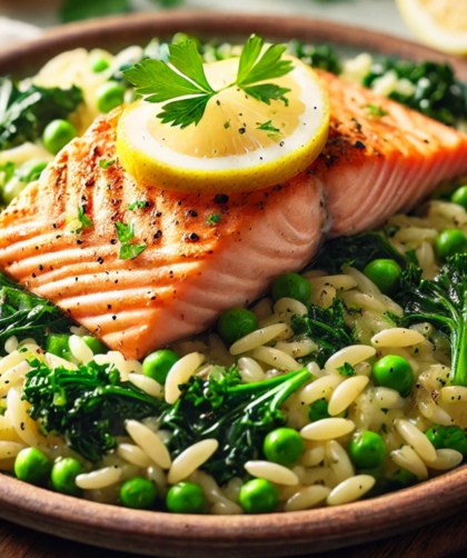 Joanna Gaines Salmon And Orzo Recipe