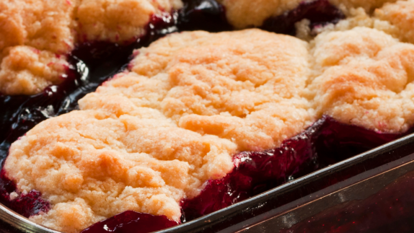 Paula Deen Blackberry Cobbler