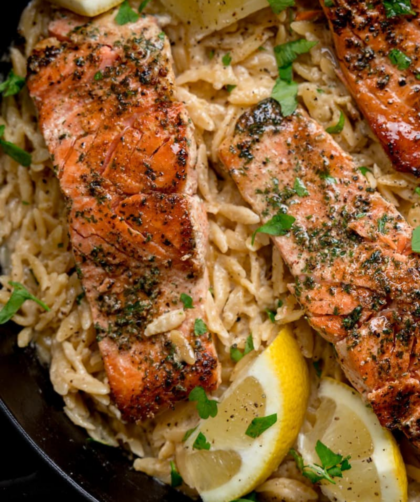 Joanna Gaines Salmon And Orzo Recipe​