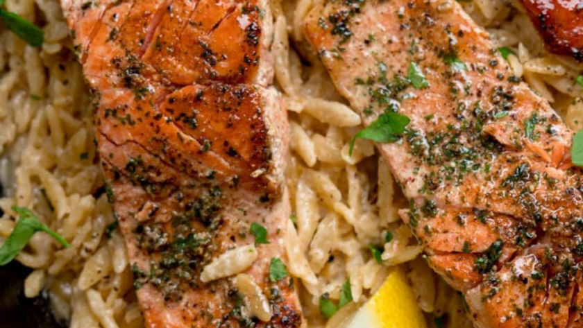 Joanna Gaines Salmon And Orzo Recipe​