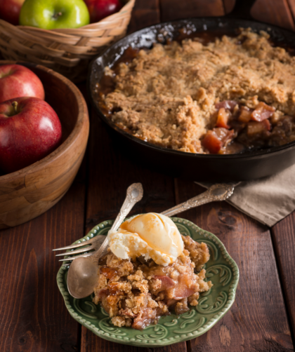 Paula Deen Apple Crumble