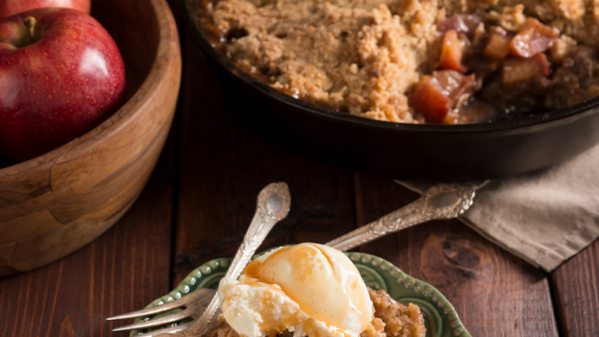 Paula Deen Apple Crumble