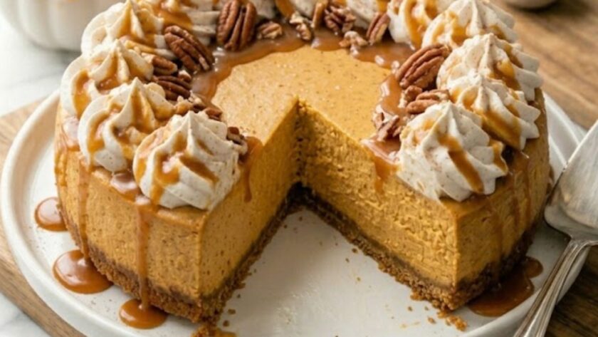 Joanna Gaines Pumpkin Cheesecake​