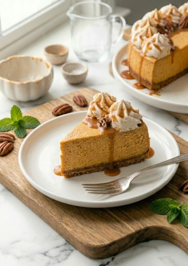 Joanna Gaines Pumpkin Cheesecake​