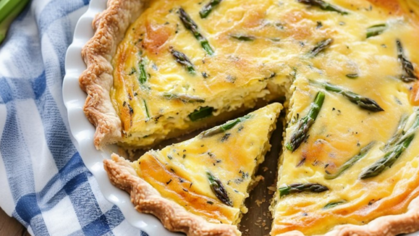 Joanna Gaines Asparagus Quiche​