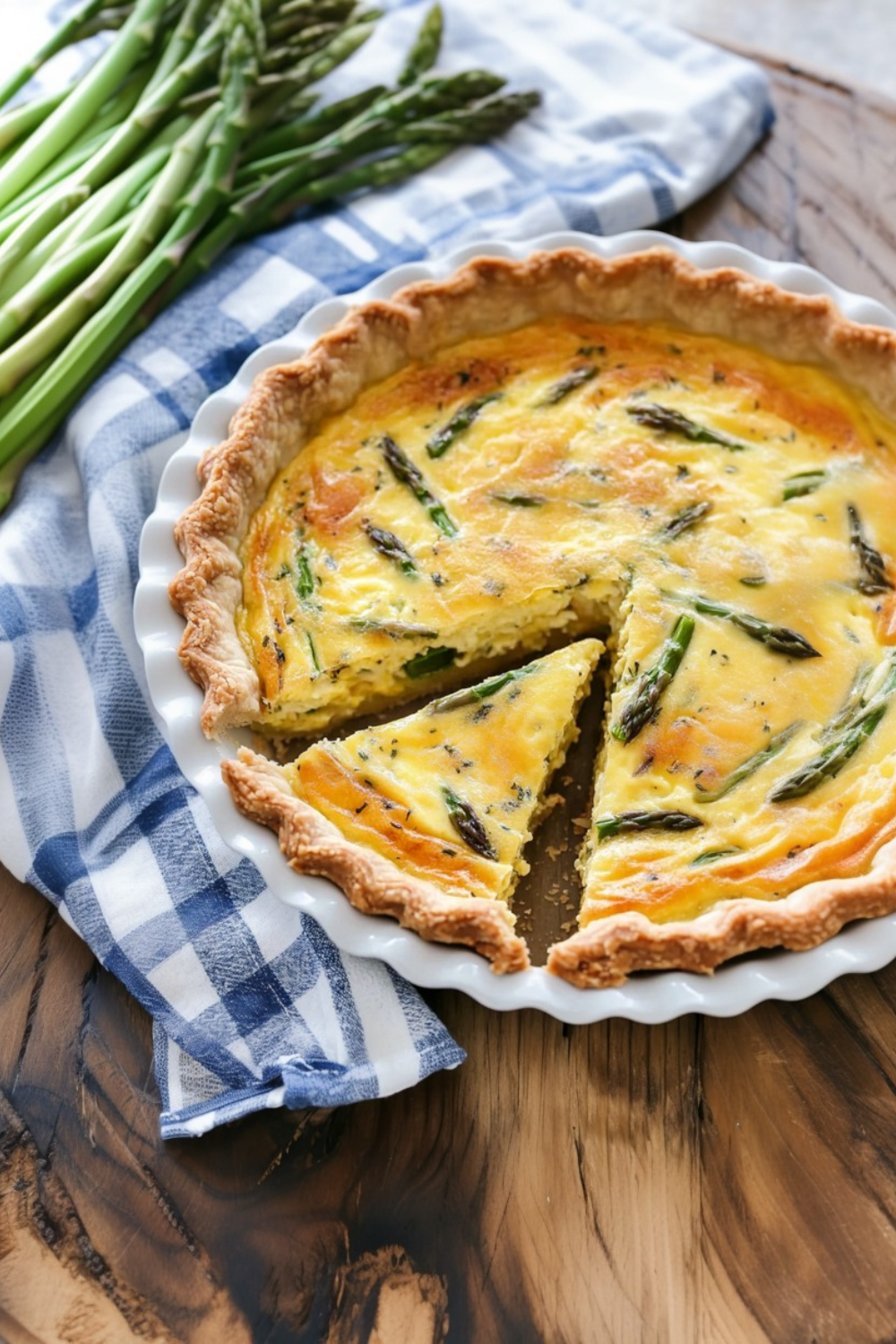 Joanna Gaines Asparagus Quiche​