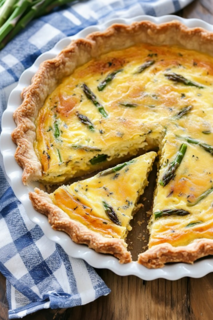 Joanna Gaines Asparagus Quiche​