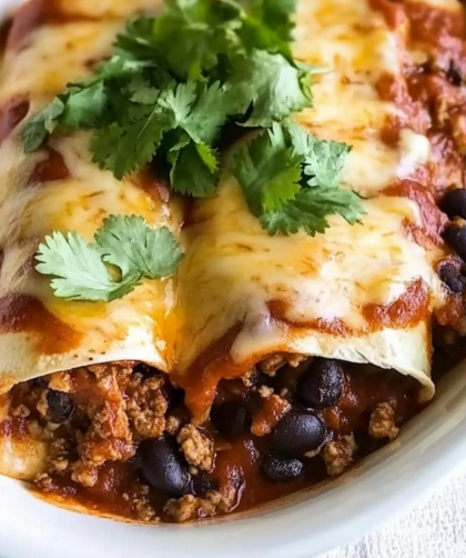 Joanna Gaines Beef Enchiladas