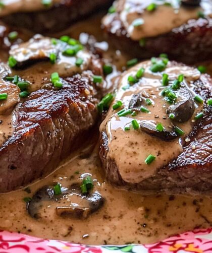 Julia Child Steak Diane