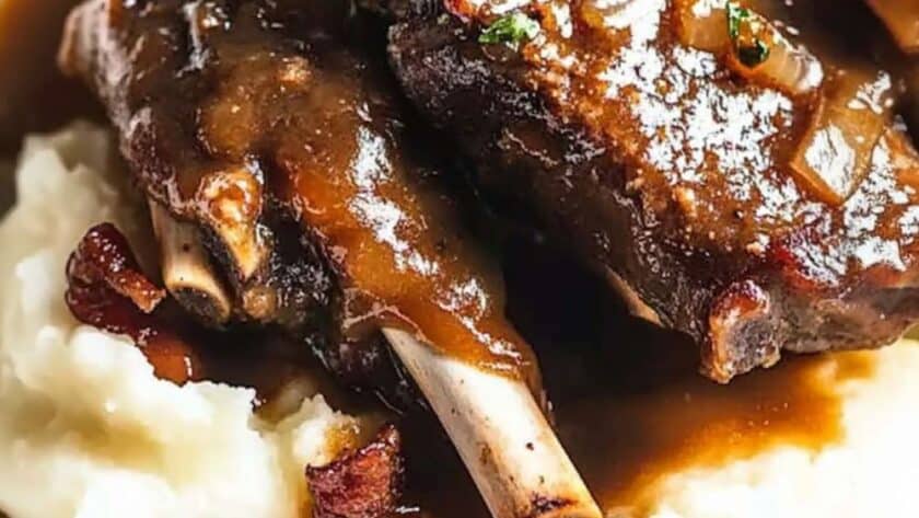 Julia Child Braised Short Ribs