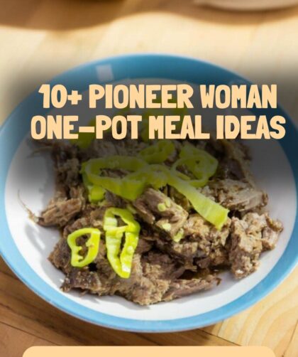 10+ Pioneer Woman One-Pot Meal Ideas