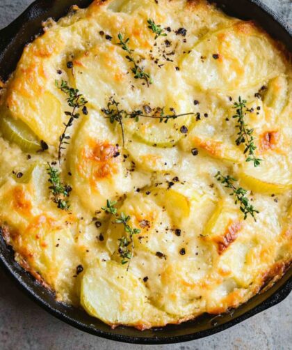 Julia Child Potato Leek Casserole