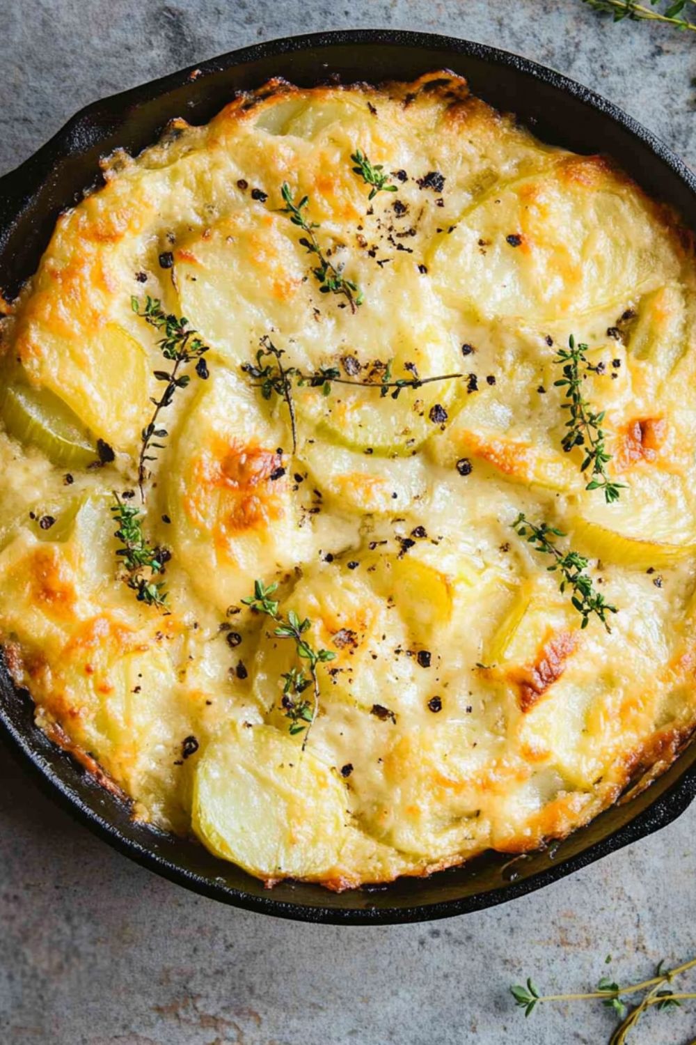 Julia Child Potato Leek Casserole