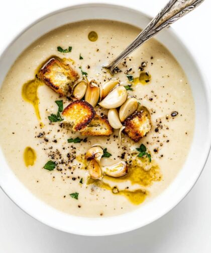 Julia Child Garlic Soup